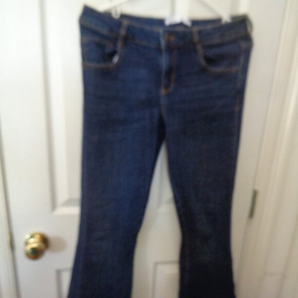 Zara Blue Jeans Denim 8 Bootcut Woman's - Picture 1 of 4